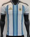 2025 26 Argentina home player version soccer jersey